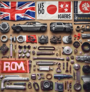 A bottle of Filippo Berio Extra Virgin Olive Oil is placed on a floral-patterned plate beside a small bowl of olives. A spoon rests against the bowl which is held by a silver holder. In the foreground, there is a glass dish containing olive oil. The background includes kitchen cabinets with plates displayed and a portion of a stove, creating a rustic kitchen setting.