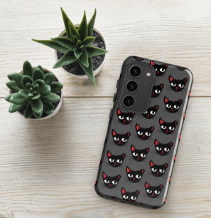 black cat, cat eyes, for the ones we love, side gig club, vivid calm designs, minimal designs