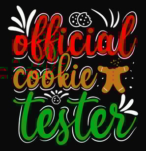 a cookie cookie tester with a gingerbread cookie