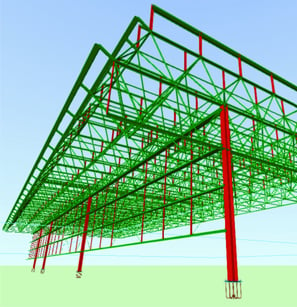 Projeto Estrutural de Metálica. 