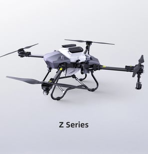 a small drone with two propellers and two propellers, EFT Z series Agriculture Drone