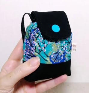 Mini-sac bleu