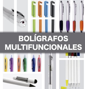PORTADA DE UN CATÁLOGO BOLÍGRAFOS MULTIFUNCIONALES