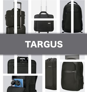 PORTADA DE UN CATÁLOGO DE PRDOUCTOS TARGUS