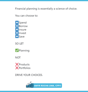 Amyr Rocha Lima Chartered Financial Planner Financial Literacy Campaign