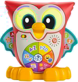 Fisher-Price Jouet Linkimals Élisabeth la Chouette Interactive