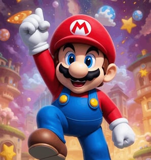 Image of Mario representing Super Nintendo World in Universal's Epic Universe