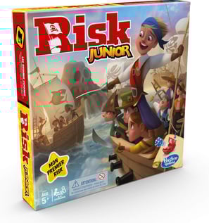 Hasbro Risk Junior - Jeu de Société de Stratégie