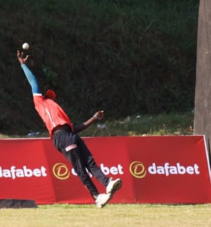 A spectacular catch BATBALL MAXX T20 2025 Uganda