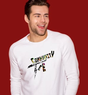 communitytee logo sweater