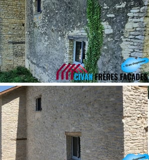 Joint de pierre réalisé par Civan Frères Façades