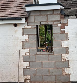 blockwork done to an exceptional standard