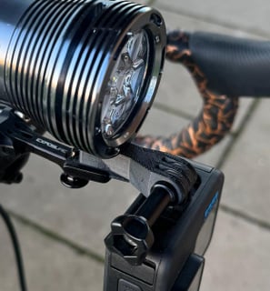 duo mount with exposure light and gopro 