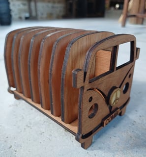 combi van sous-verres