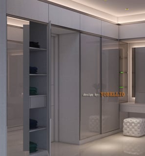 aluminium wardrobe