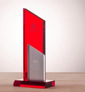 Trophée en plexiglas