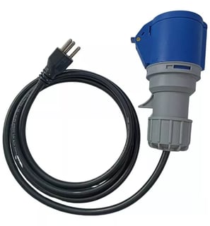 Adaptador 32a Plug Brasileiro P Carregador Carro Elétrico