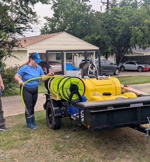 Stony Valley Team wrapping up and preparing for the next job