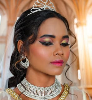 bridal makeup hyderabd, airbrush makeup hyderabad, nail art hyderabad, party makeup hyderabad