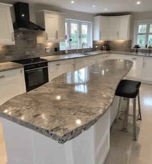 Granite kitchen Worktops fitted beautifully