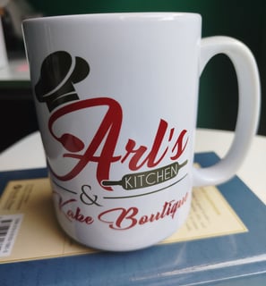 Sublimation print mug Arl's litchen