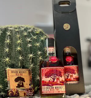 Red Fox Whiskey Astuccio
