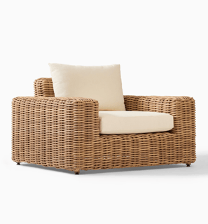 Balinese Wicker Lounge Chair