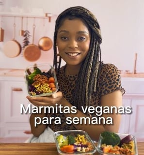 Dona de casa e mãe faz marmitas veganas para ganhar aquela renda extra