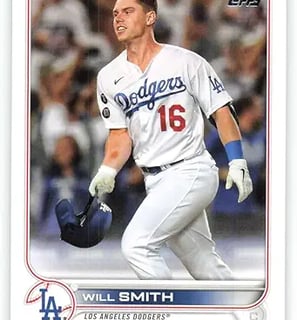 2022 TOPPS #83 WILL SMITH DODGERS BASEBALL MLB