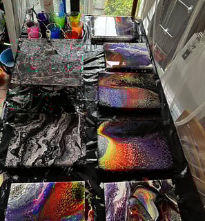 Acrylique Pouring Atelier 