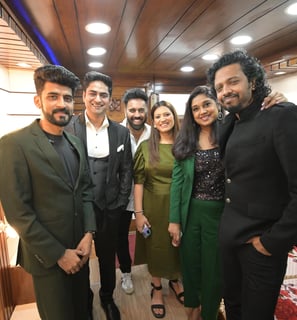 Mohd Irfaan, Amit Mishra, Nakash Aziz, Antara Mitra for Live Event with Manas Katyal