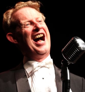 Greg Poppleton fun 1920s singer Glen Street Theatre
