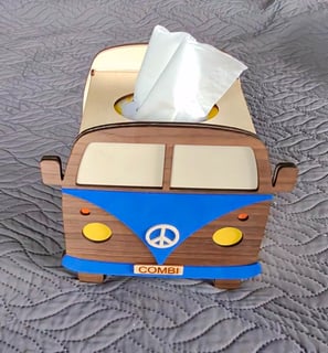 a tissue paper towel holder van combi boite mouchoirs