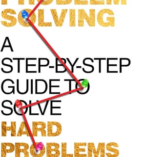 Book cover of “Strategic Problem Solving” by Mark Hartley summarizing a structured approach to solving complex problems effec