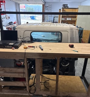 Led truck desk
