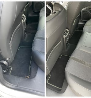 Intérieur voiture propre