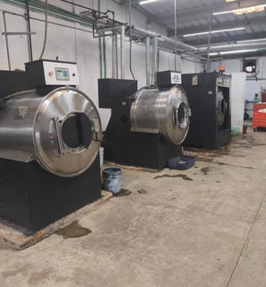 Máquinas de teñido tipo lavadora industrial (tambor horizontal)