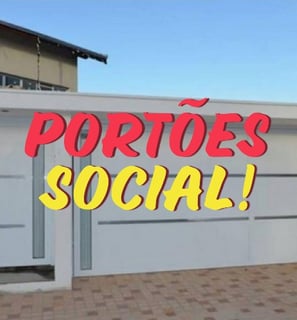 Portao Social em Ribeirao das Neves-MG-6