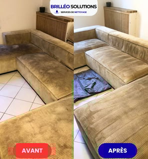 Nettoyage de canapé Béziers
