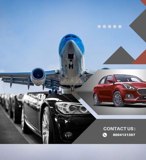 airport car rental service available in Prayagraj, Lucknow, and Varanasi, offering convenient pickup and drop-off for travele