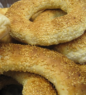 Simit, pain au sésame de Turquie