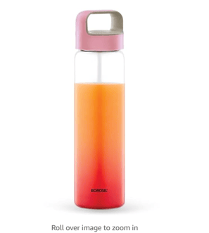 borosil glass bottle poster , product description 