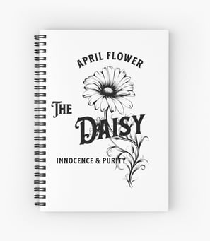 cahier spirale marguerite