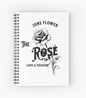 cahier spirale rose