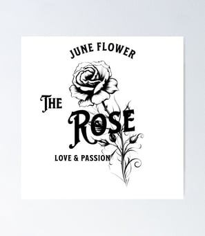Poster Rose