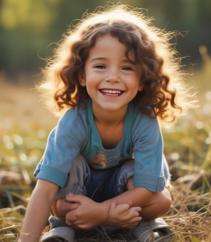A doll with long blonde hair is dressed in a purple and pink dress with intricate white patterns. It is positioned in front of a blurred background featuring a roof and some foliage, all under a bright blue sky.