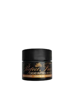 Cacao Butter 15ml veido kremas-bronzantas - juodas indelis su auksiniais užrašais