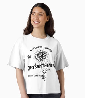 T-shirt Chrysanthème