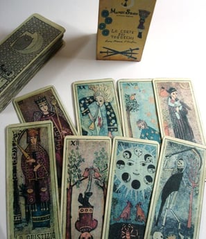 cartas de tarot medieval
