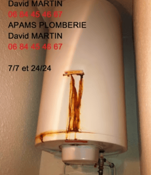 plombier fuite d eau chauffe eau electique ballon d eau chaude entretien Saint priest 69800